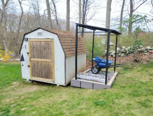 Wall‑Mounted Lean‑To Gazebo Canopy photo review