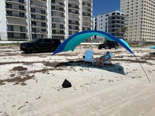 Quiet Quick‑Setup Beach Canopy photo review