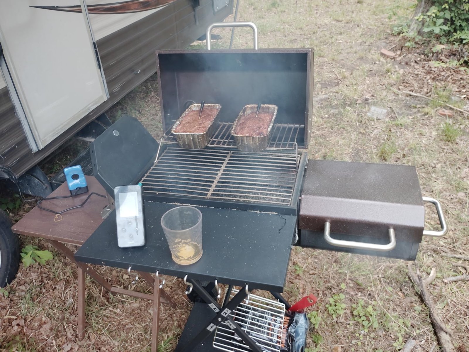 Portable Foldable Charcoal Grill photo review