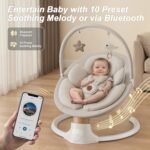 Bluetooth Electric Baby Swing - Image 4