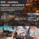 Portable Foldable Charcoal Grill - Image 4