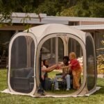 Beige Mesh Screen Gazebo - Image 2