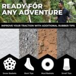 Carbon‑Fiber Quick‑Lock Trekking Poles - Image 5