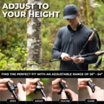 Carbon‑Fiber Quick‑Lock Trekking Poles - Image 4