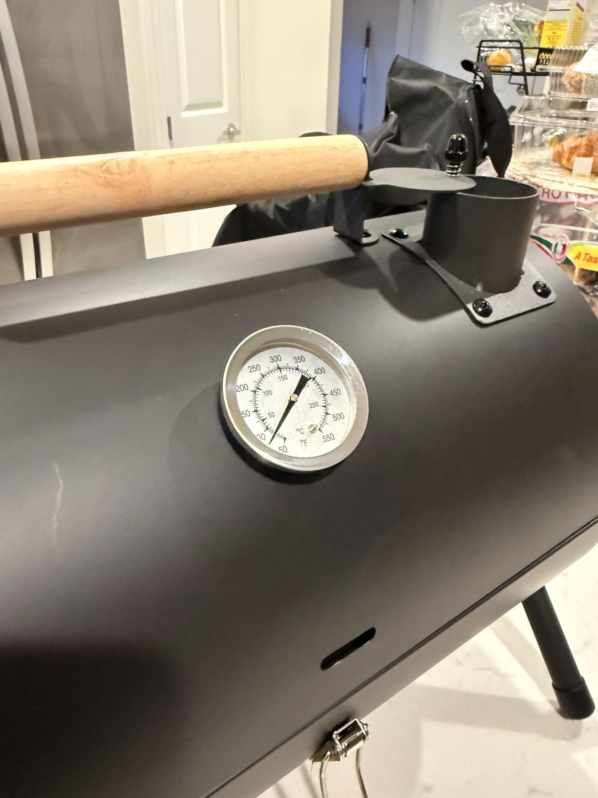 Offset Charcoal Smoker Grill photo review