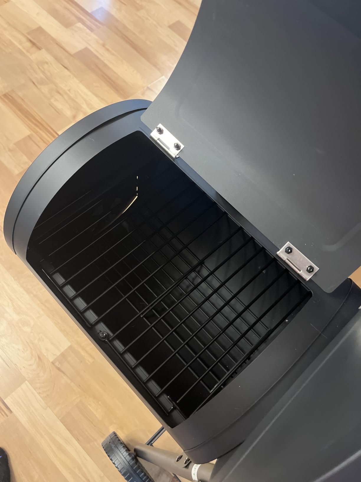Offset Charcoal Smoker Grill photo review