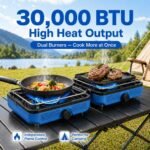 2‑Burner Foldable Camp Stove - Image 3