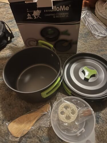Backpacking Cookware Mess Kit photo review