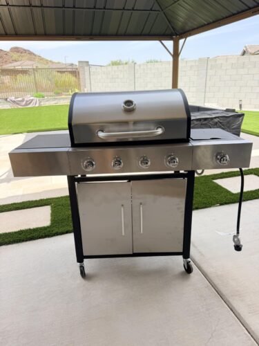 Aoxun 4‑Burner Propane Grill photo review