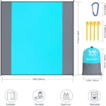 Waterproof Beach Mat Blanket - Image 2