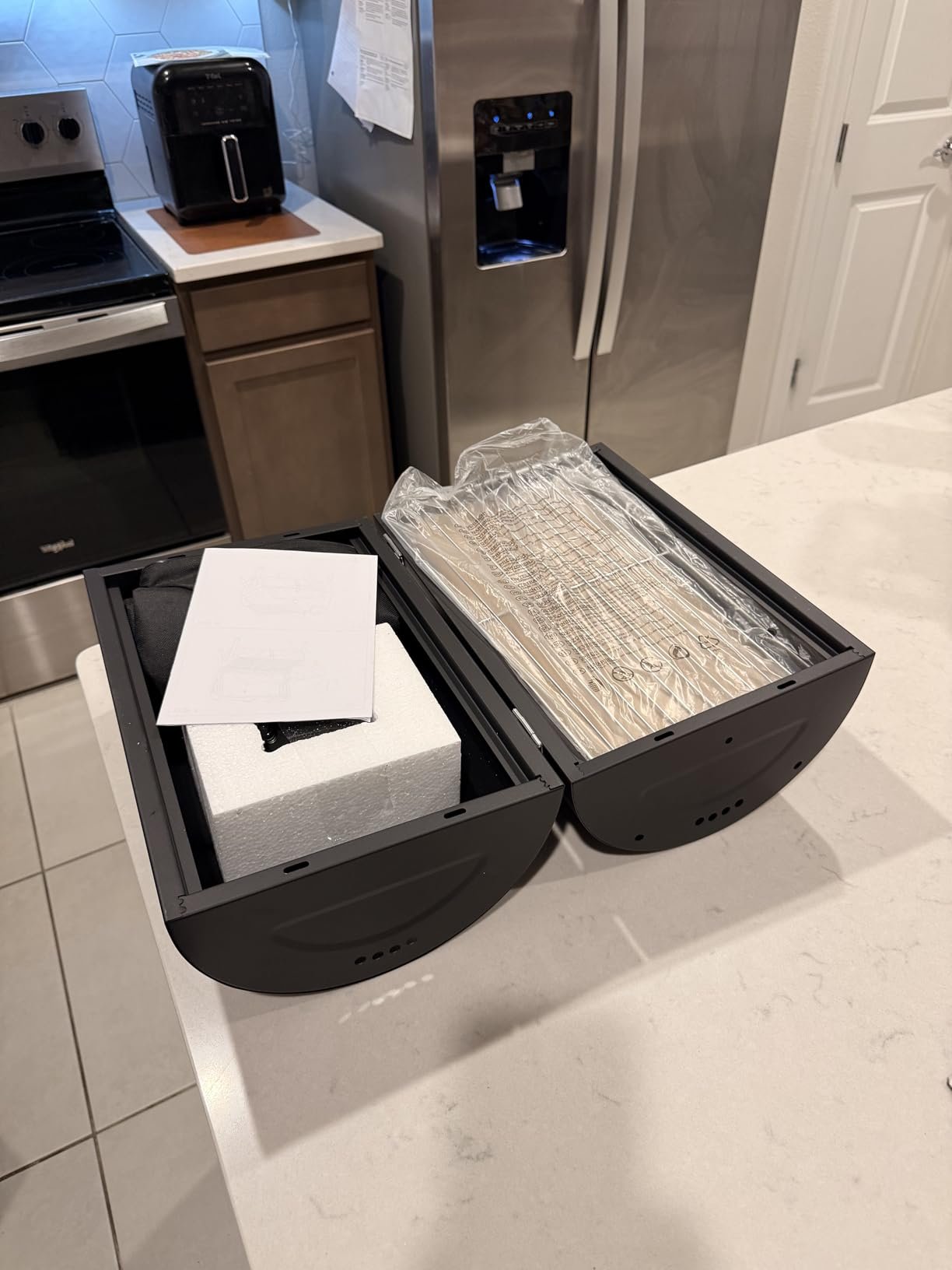 Offset Charcoal Smoker Grill photo review