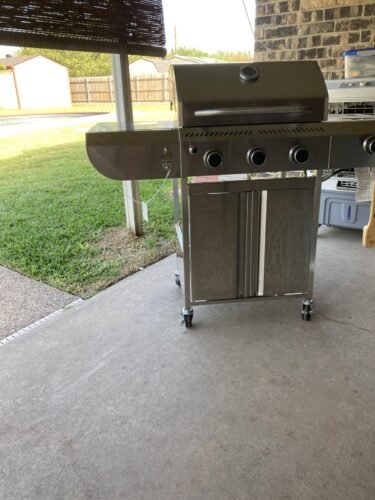 3‑Burner Propane Gas Grill photo review