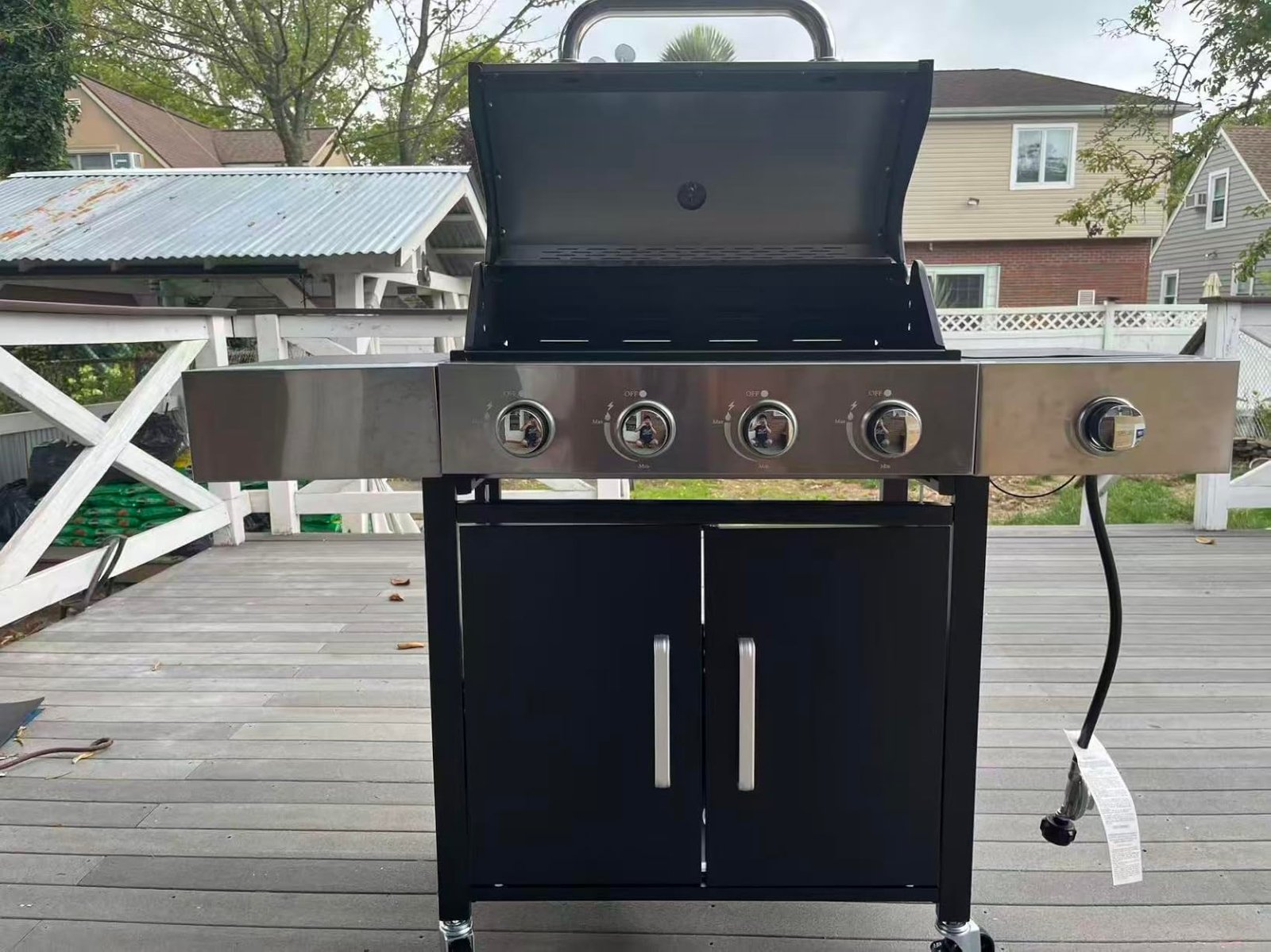 Aoxun 4‑Burner Propane Grill photo review