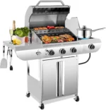 3‑Burner Propane Gas Grill