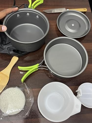 Backpacking Cookware Mess Kit photo review