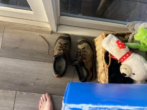 Toe‑Guard Waterproof Trail Shoes photo review