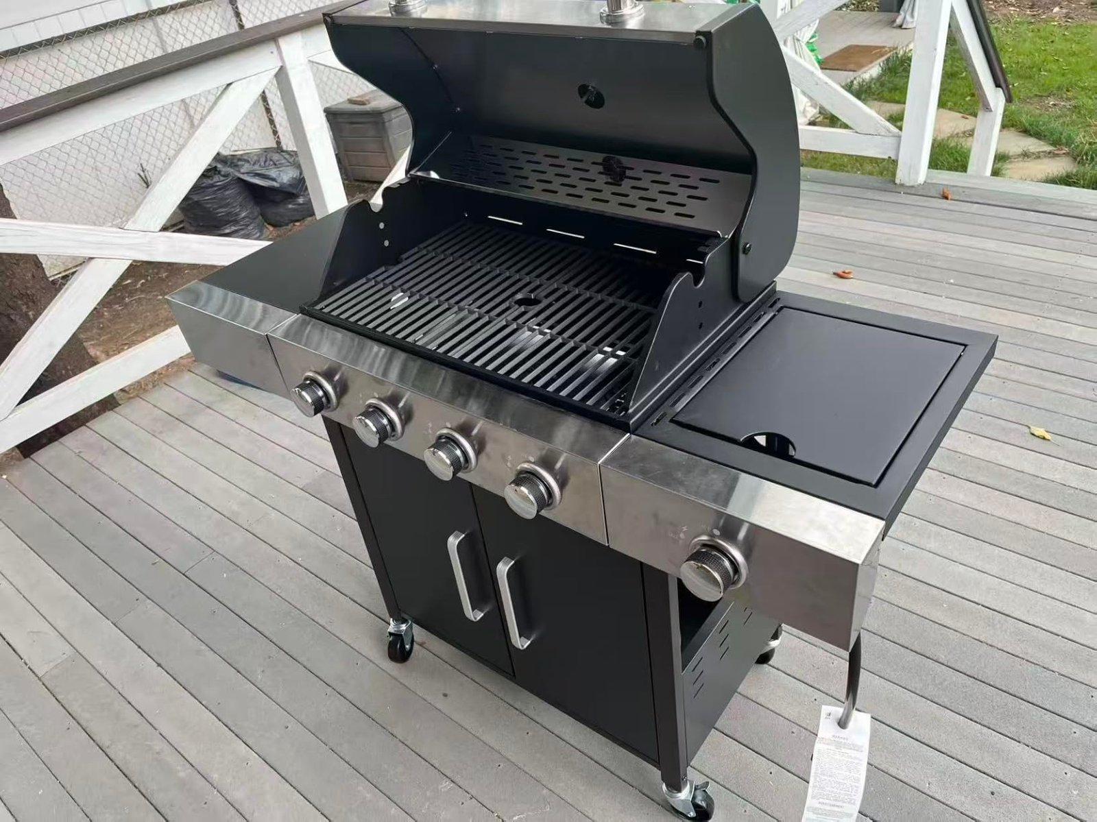Aoxun 4‑Burner Propane Grill photo review