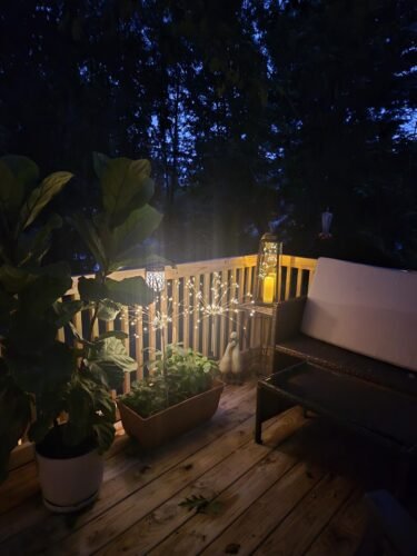 GIGALUMI Solar Firework Lights photo review