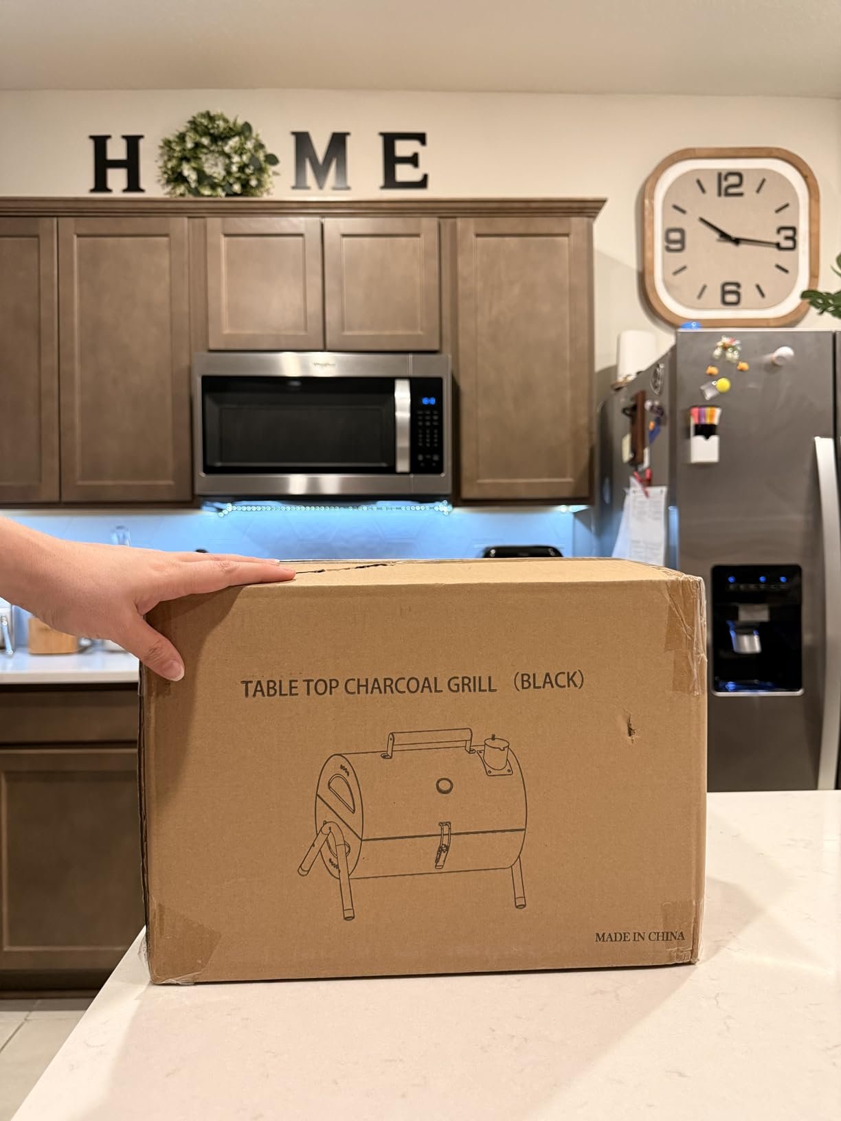 Offset Charcoal Smoker Grill photo review