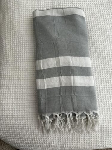 Tasseled Turkish Beach Blanket photo review