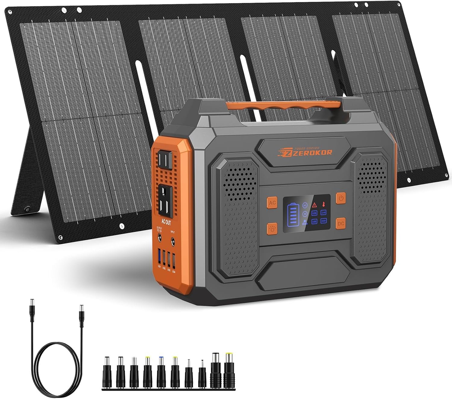 300W Solar Generator Kit