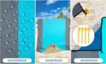 Waterproof Beach Mat Blanket - Image 3