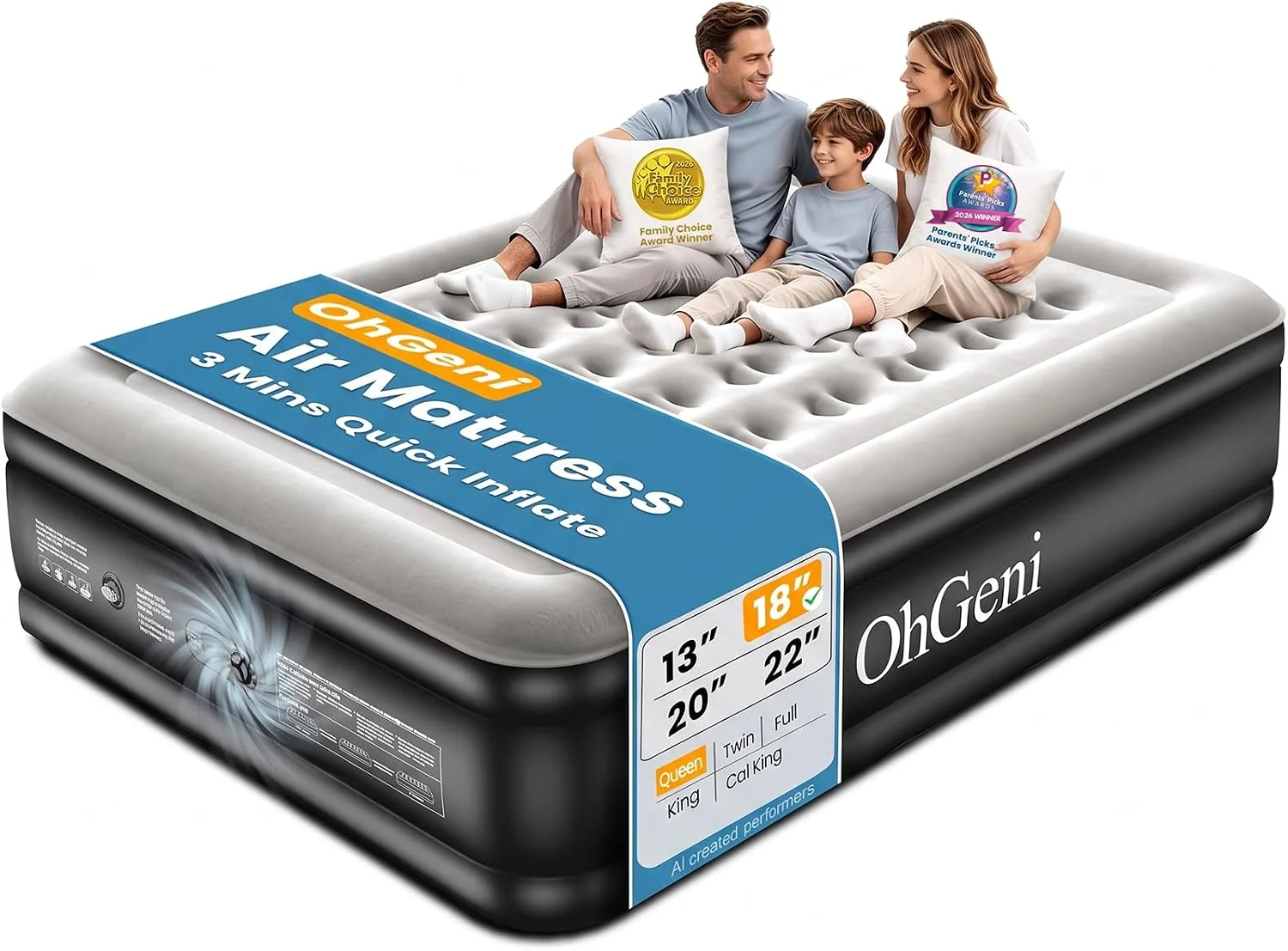 OhGeni Queen Air Mattress