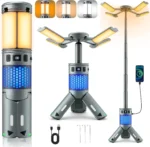 Telescopic RGB Camping Light