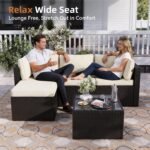 Aoxun 5‑Piece Patio Set - Image 4