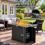 43" Rectangular Fire Pit - Image 3
